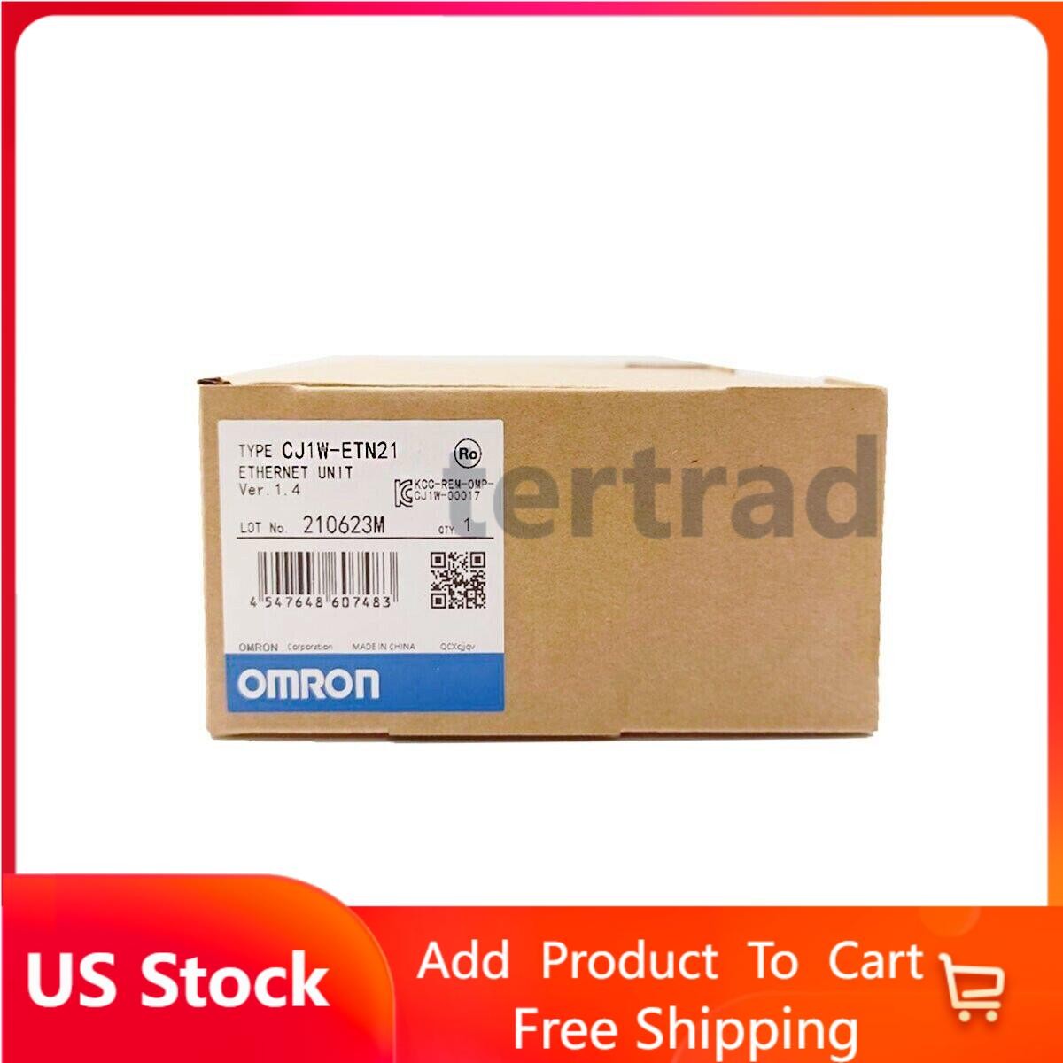 Original Omron CJ1W-ETN21 Ethernet Unit Programmable Controller