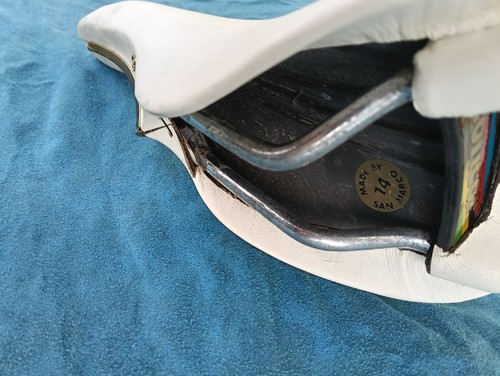 Sella San Marco concor profil Supercorsa Saddle Colnago De Rosa Pinarello Masi - Foto 6 di 20
