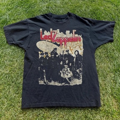 Vintage Led Zeppelin Album 2 Black Unisex T-shirt Size S-5XL
