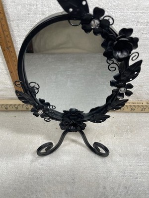 Nice Black Standing Mirror To Hold Earrings for Women