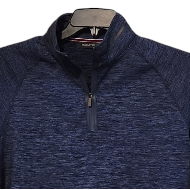 Bugatchi Quarter Zip Pullover Tech Fabric Stretch… - image 1