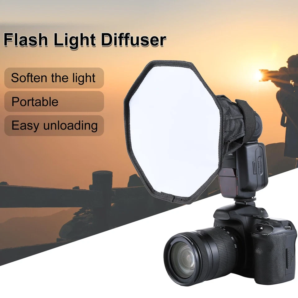 Flash Diffuser Softbox Professional Mini Photo Diffuser Soft Light Box For Sony  - Image 3 of 4
