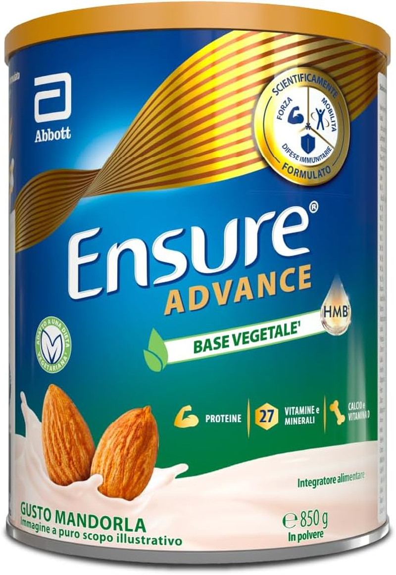 Integratore Proteine Vegetali Advance Abbott 400g con HMB e Vitamine