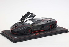Ferrari LaFerrari Matt Black - Fernando Alonso - 1:18 - BBR (BBR182239)
