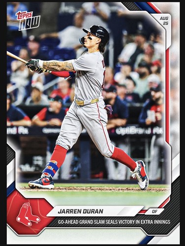 2026 Topps Now 594 Jarren Duran