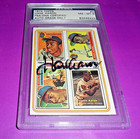 🥎 1974 Topps HANK AARON Signed NM MINT AUTOGRAPH PSA 8 Special #2 HOF PSA/DNA