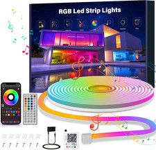 Ledagic 10ft Rgb Led Neon Rope Lights Remote App Control Led Rope Lights