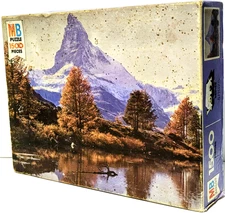 York Series 4335 - 1500pc MB Puzzle - Switzerland - Sealed - Vintage 1978