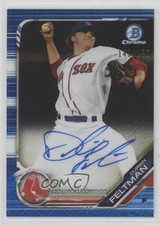 2019 Bowman Chrome Prospects Blue Refractor /150 Durbin Feltman #CPA-DF Auto 0b3