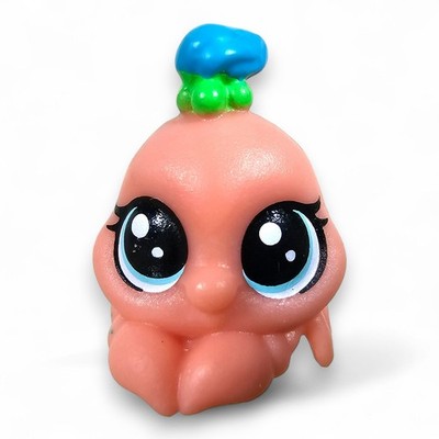 Hasbro Littlest Pet Shop #1-192 Cinnabar Crabbington Crab Pink Teensie Tiny LPS
