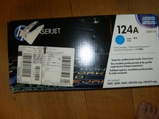 Genuine HP 124A Cyan Q6001A Print Cartridge Free Shipping  Handling