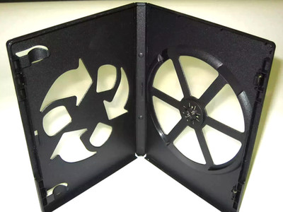 10 DVD Leerhüllen einfach 14mm schwarz umweltfreundlich Einzelhülle Amaray