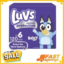 Luvs Platinum Protection Baby Diapers, Size 6, 120 Count, Free Shipping