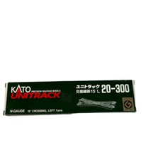 NEW N Kato 20-300 Unitrack 15 deg 7 5/16" 186mm Left Crossing