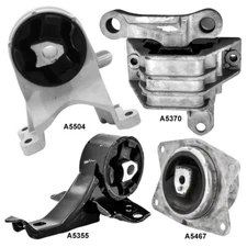 Engine Motor Mount & AUTOMATIC Trans Mounts 4PCS for Saturn Aura 08-07 L4-2.4L