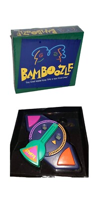 1997 Parker Brothers BAMBOOZLE Energetic Word Board Game. New/Sealed