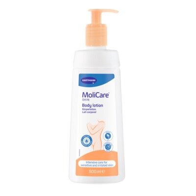 MoliCare Skin Körperlotion - 500 ml Feuchtigkeitspflege für sensible Haut