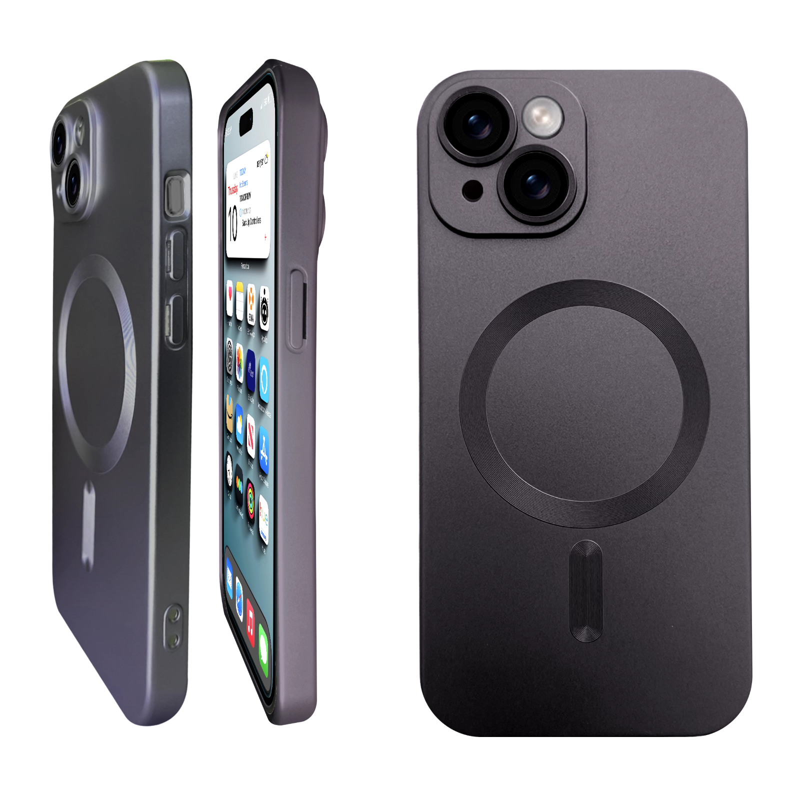 NOVUS Full Body iPhone 15 Plus Case - Military-Grade, MagSafe, Wireless Charging