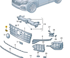 Calandre Volkswagen TOUAREG