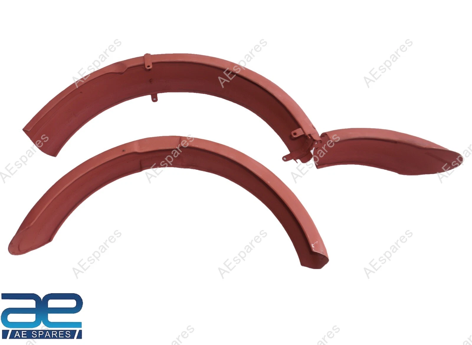 Front & Rear Mudguard With Stays Steel Primer Coated For Ariel WNG Motorcycle view 4