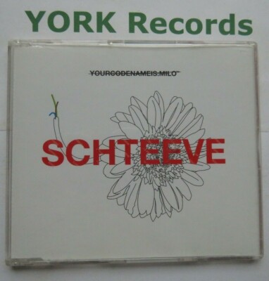 YOURCODENAMEIS: MILO - Scheeve **PROMO** - Ausgezeichnete Con CD Single Fiction MIL02