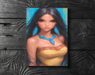 Pocahontas Art Poster Print - No Frame