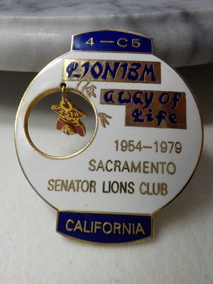 1979 25th B.P.O.E. Elk's Lodge International Sacramento Senator 4-C5 Crocker CA.