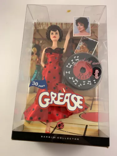 Grease Rizzo Barbie Doll Dance Off Pink Label 2008 Mattel M3255 NRFB New in Box