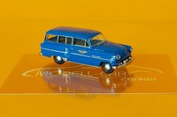 Brekina 20246 Opel Olympia Caravan,Nsb Norwegen - Staatsbahn, Bj.1954 1:87, NEU
