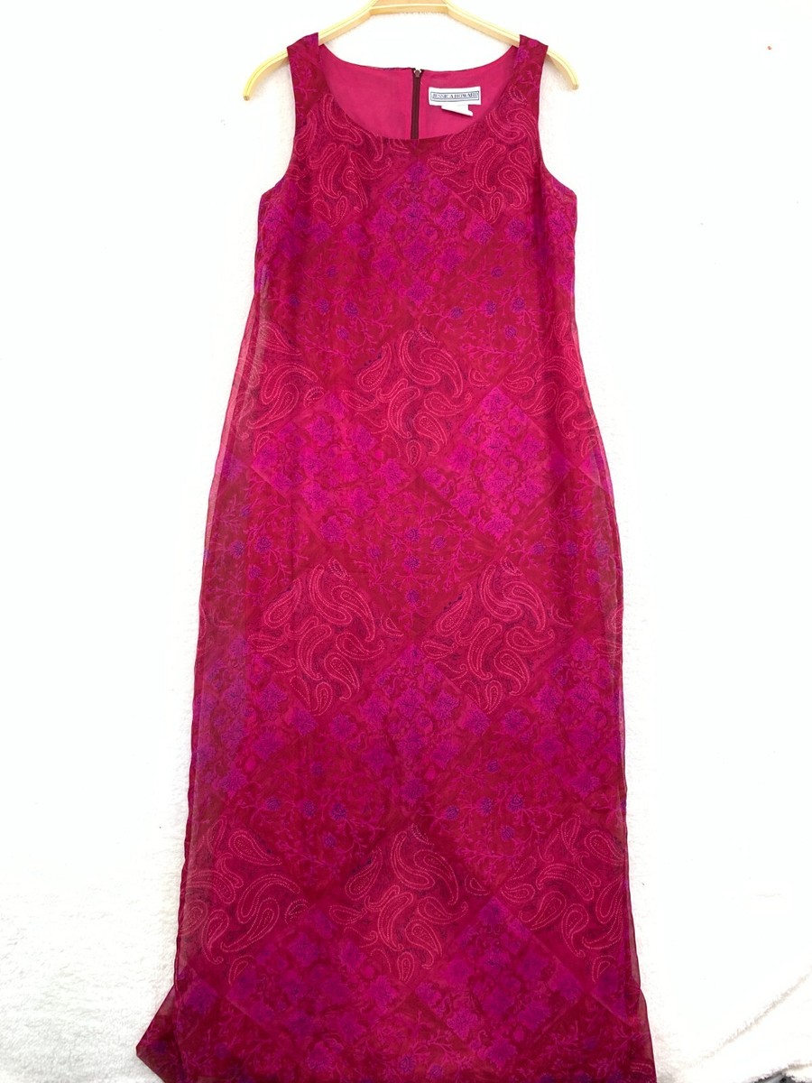 women's hot pink summer dress Hot Pink Luna Tie-Dye Halter Maxi Dress  Open Back, Deep V-Neck, Vacation  & Resort Wear