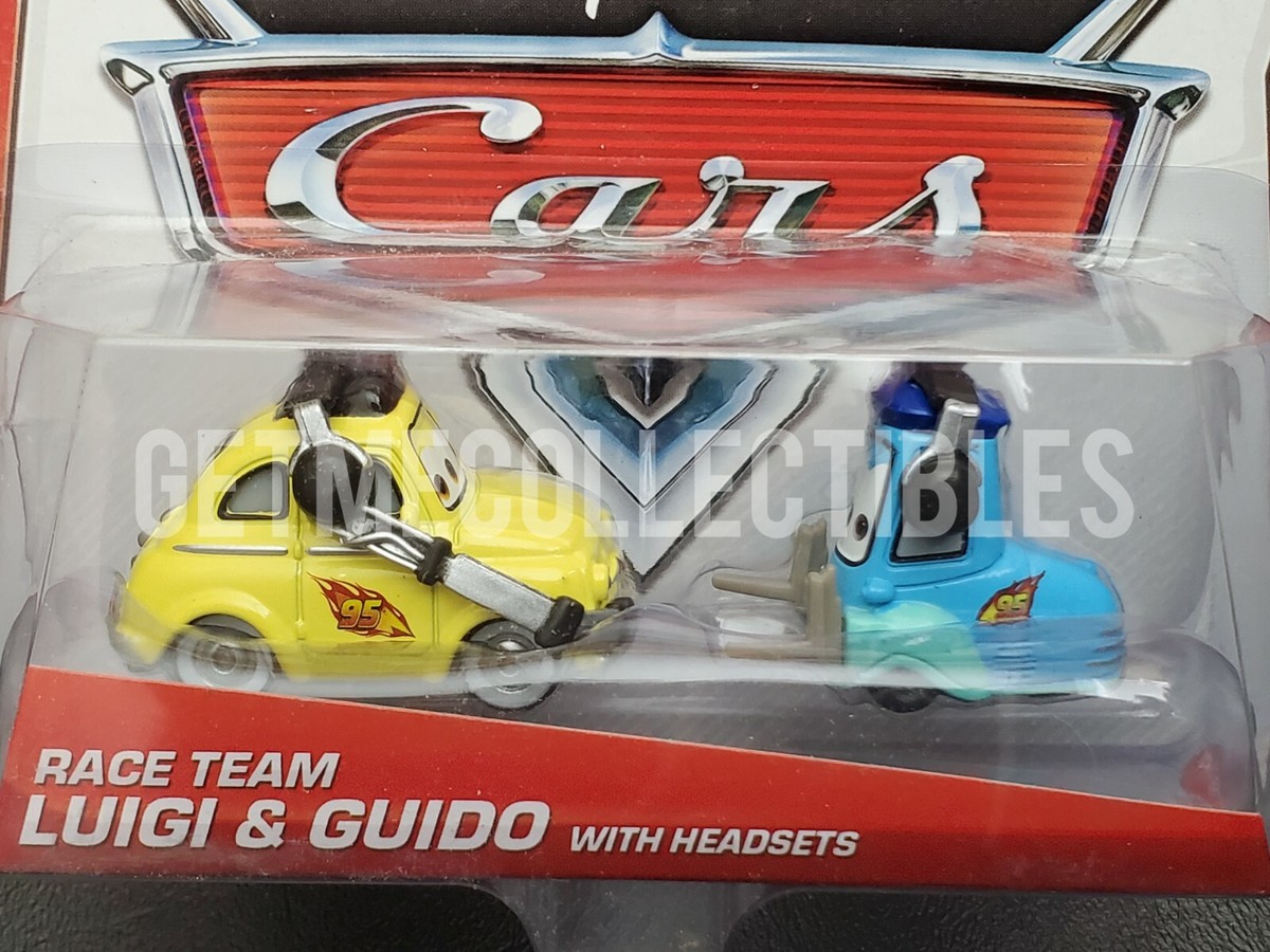 TEAM 95 LUIGI GUIDO ルイジ　グイド カーズ ミニカー DISNEY PIXAR CARS BRAND NEW TEAM 95 LUIGI & GUIDO FAN