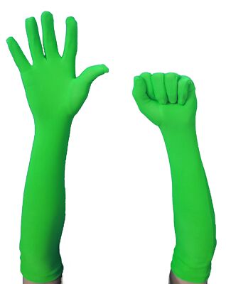 Chromakey Gloves Green Chroma Key Glove Invisible Effects Background Chroma K...