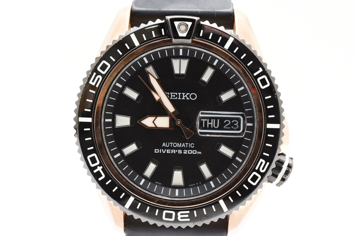 Seiko Stargate II 4R36-02Z0 Day Date Divers Automatik Herrenuhr