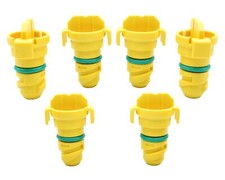 FT4Z-6730-A ABS Engine Oil Drain Plug for Ford F150 2015-2021 BC3Z-6730-A 6Pcs