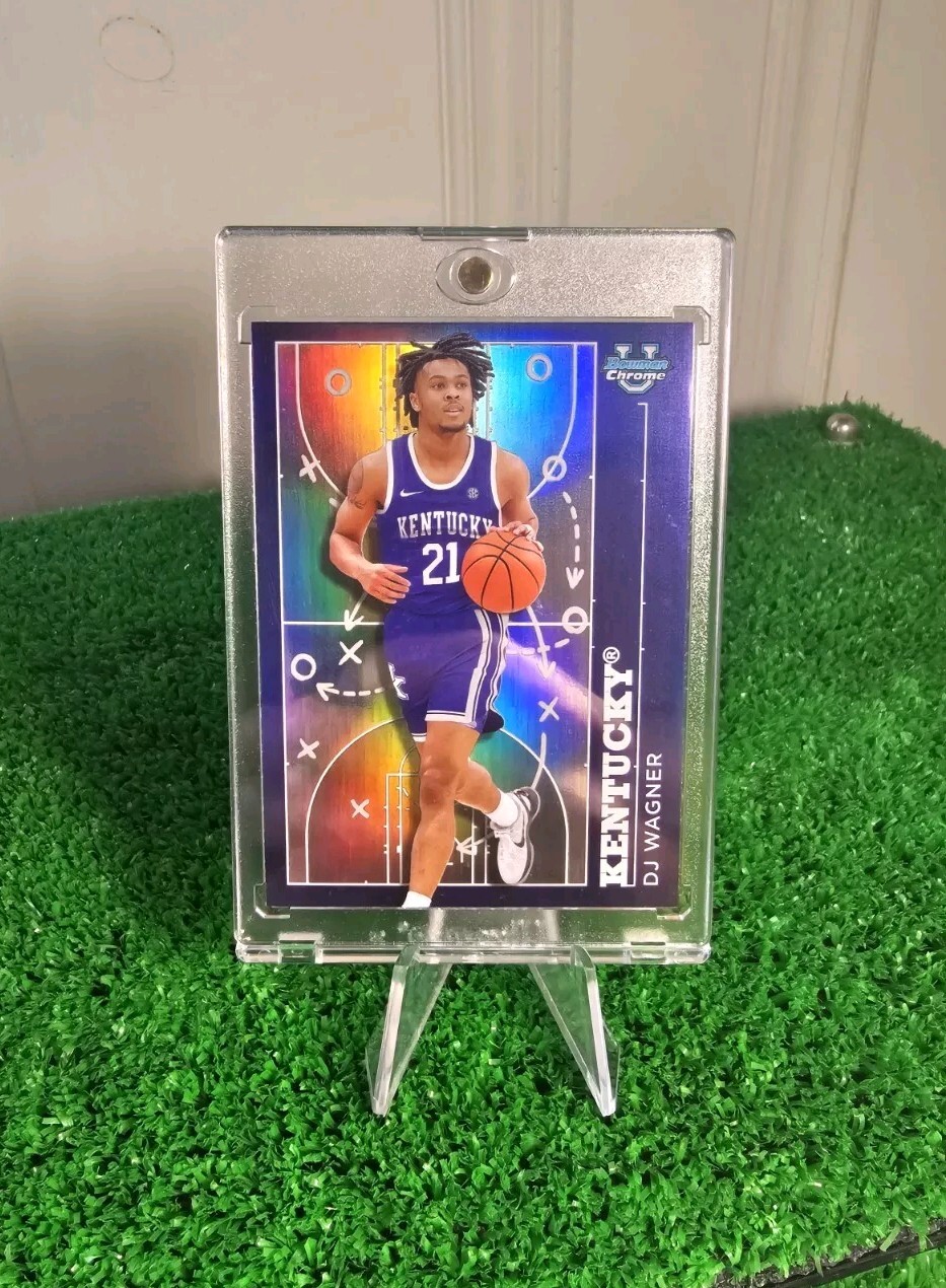 2023-24 Bowman U Chrome Prodigal Playmakers🔹️#PP-2 🔵 DJ Wagner (RC) Arkansas