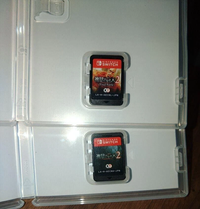 Shingeki no Kyojin 2 Attack on Titan 2 & Final Battle set Nintendo Switch Japan - Image 2 of 3