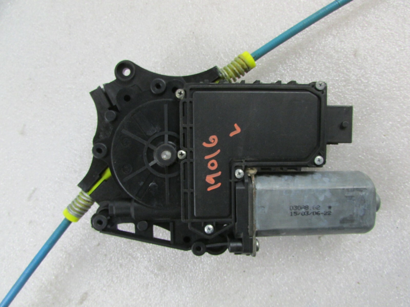 Ferrari 599 GTB, LH, Left Door Window / Glass Regulator, Used, P/N 67131200