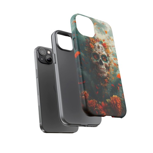 Mexico Calavera Skull Phone Case for iPhone, Samsung Galaxy, Pixel - 第 44/173 張圖片