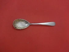 Old Maryland Plain by Kirk Sterling Silver Sugar Spoon Shell 6 1/4"