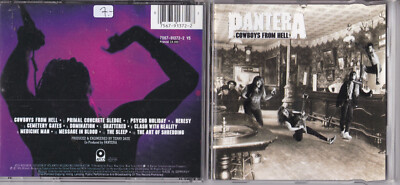 Pantera -Cowboys From Hell- CD ATCO Records near mint