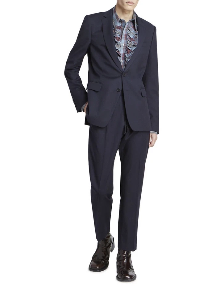 NWT Dries Van Noten ‘Blaine’ Navy Blue Blazer Jacket 46EU/36US *2022 Style* - Image 4 of 4