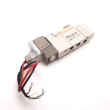 SMC SY3120-5LOZ-M5 Solenoid Valve, 2-Position 5-Port, 24VDC, M5x0.8, 0.15-0.7MPa