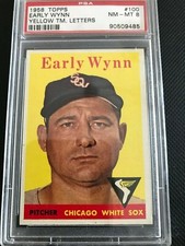 1958	Topps	Early	Wynn YL	100	PSA 8	472	White Sox	1552