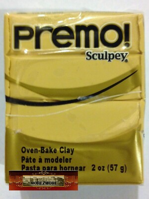 M00548 MOREZMORE Premo! Sculpey ECRU 2oz Sculpting Polymer Oven-Bake Clay