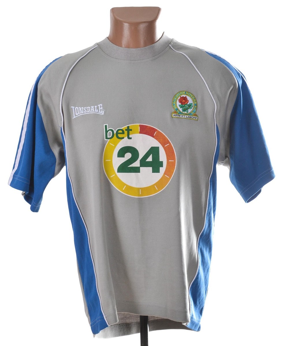 BLACKBURN ROVERS 2006/2007 TRAINING FOOTBALL SHIRT LONSDALE SIZE S