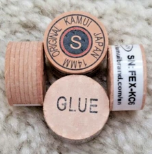 FREE SAME DAY SHIPPING (1) Genuine Kamui Original SOFT Pool Cue Tip, Brown