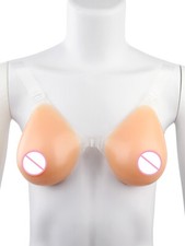 Silicone Breast Form Self Adhesive Crossdresser Drag Queen Transgender Fake Boob