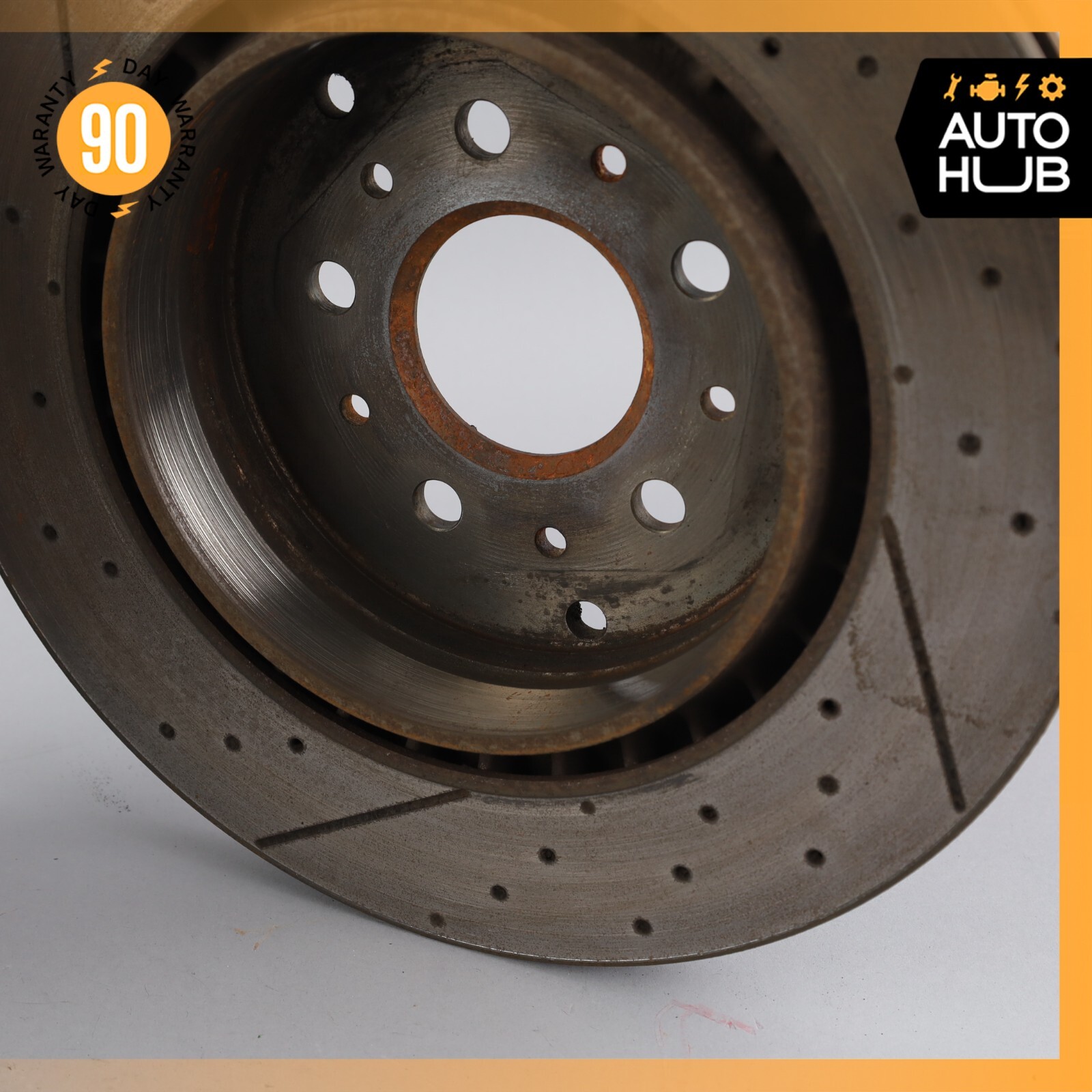 Maserati GranTurismo S M145 Rear Brake Rotors Disc Left & Right Set of 2 OEM 28k