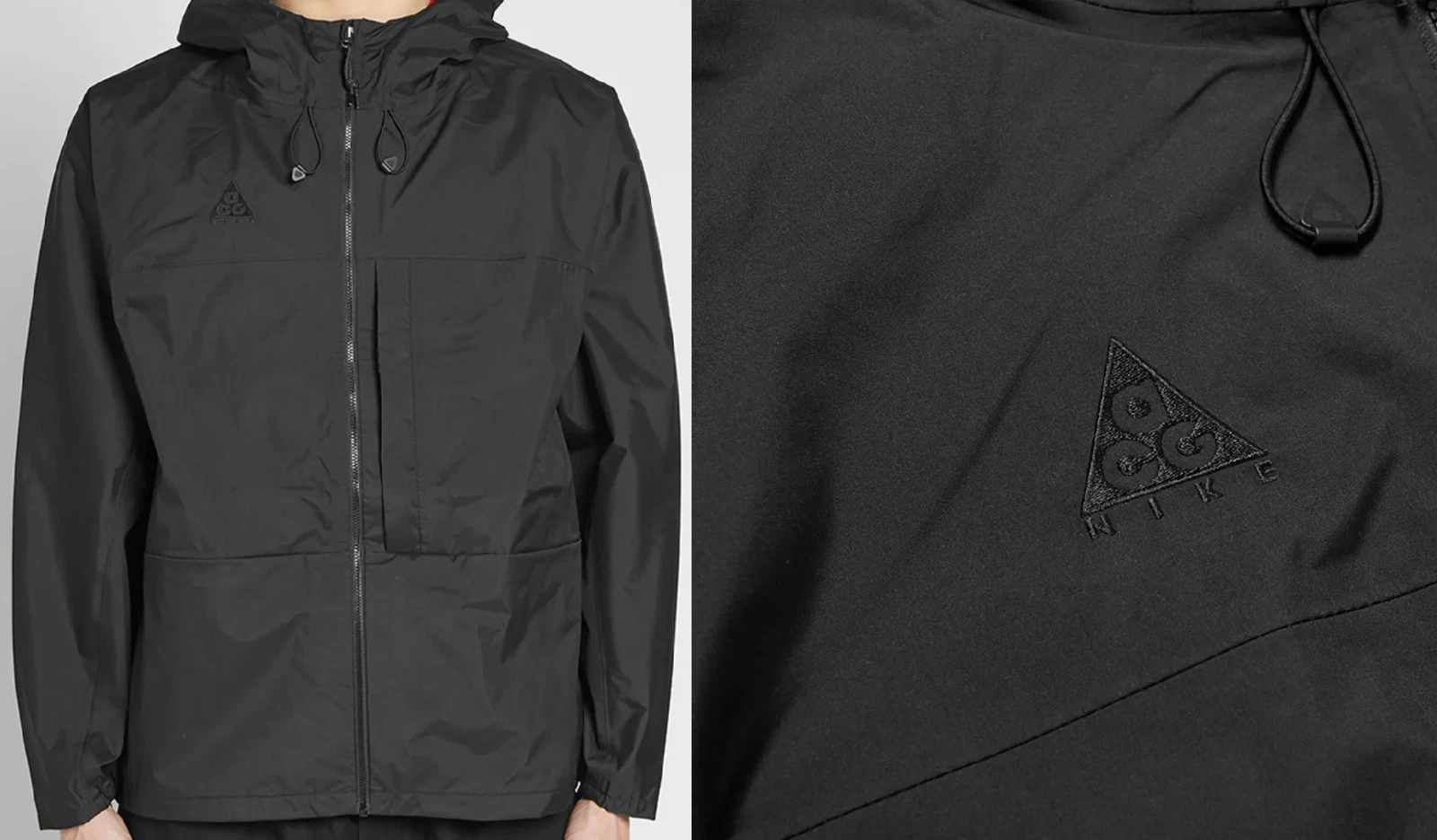 Nike ACG Packable Hooded Jacket- BQ7340-013 - MEN L