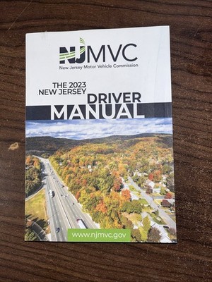 New Rare The 2023 New Jersey Driver Manual: Learners Permit Study Guide NJ drive
